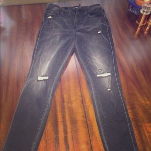Fashion Nova black jeans size 9 Like New